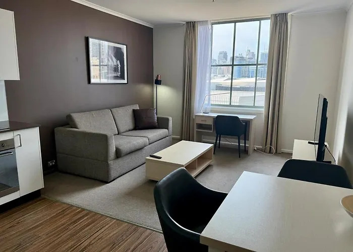 Darling Harbour Escape - Sydney 1 Bedroom - Pool-Gym-Aircon - City Views